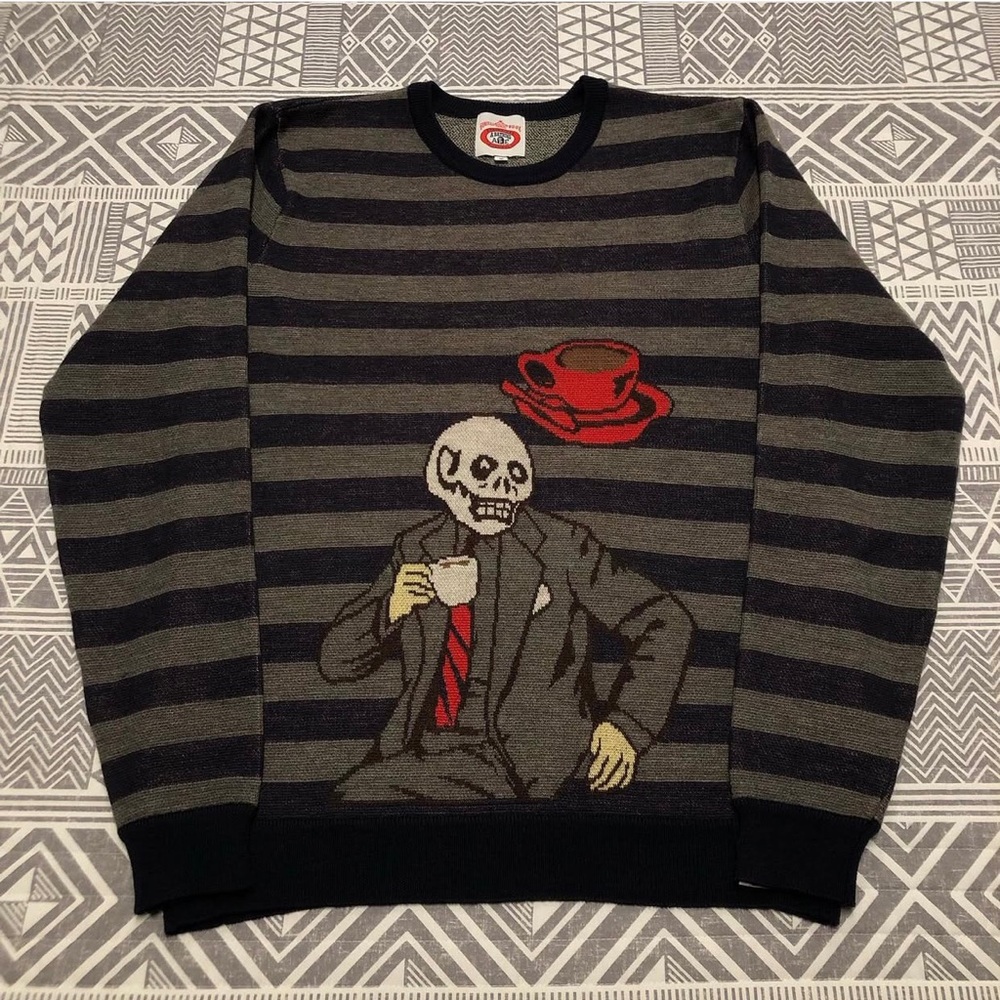 A Bathing Ape Bape Café Macabre Sweater Size Medium